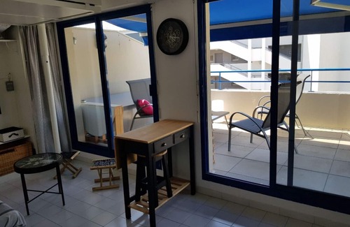 Le Grau-Du-Roi Apartment | Studio with big terrace accés direct beach.
