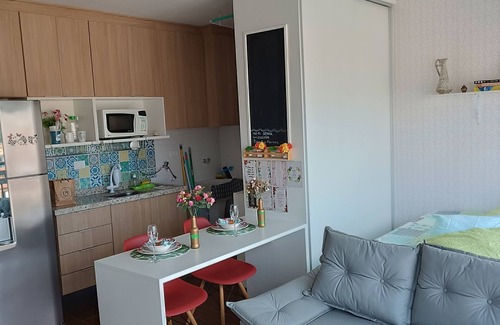 Santana Apartment | Studio with balcony and wide view in Santana - SP, Jardim São Paulo subway, 12 min