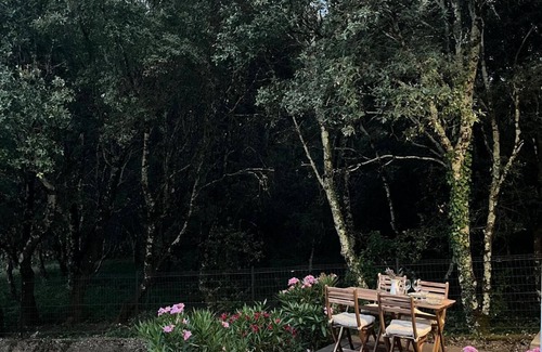 Labastide-de-Virac Apartment | Studio with heated pool near the Gorges de l'Ardèche