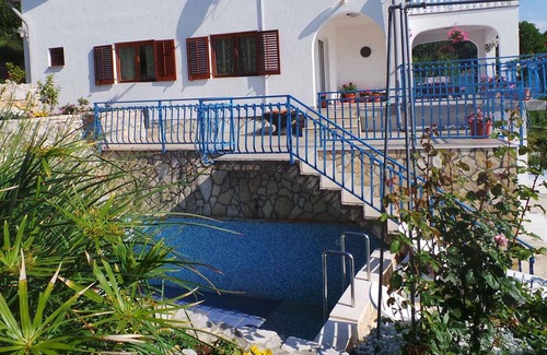 Plomin Apartment | Studio with pool and air conditioning