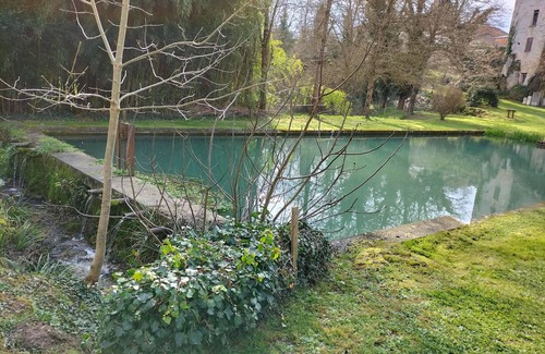 Fonroque Apartment | Studio with summer pool in small village in Dordogne