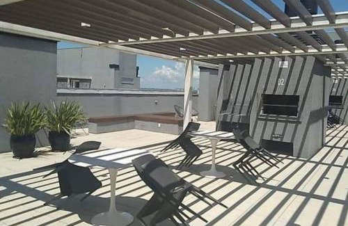 Simoes Lopes Apartment | Studio Xavante - com garagem, portaria 24h e uma vista linda!