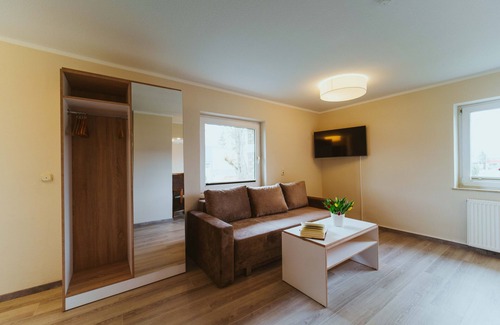 Schrammsche Muhle Apartment | Studio XL - Aparthotel Stralsund