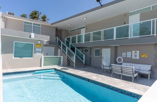 Dorado Apartment | Studios 2 -3 two 2/2 BATH Beach, shared pool,patio