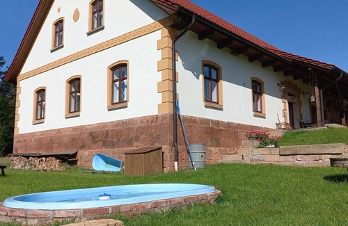 Dolni Olesnice Villa | Stunning private villa for 11 people with private pool, WIFI, TV, terrace and parking