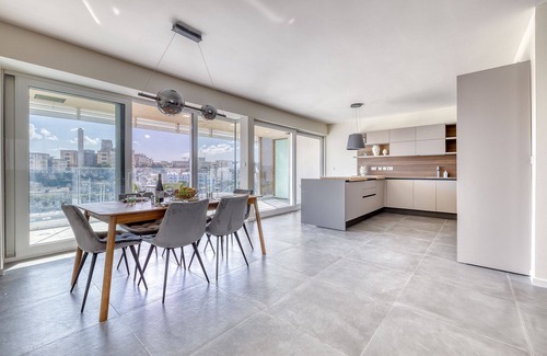 Ta' Xbiex Apartment | Stunning 3BR Apartment With Marina Views