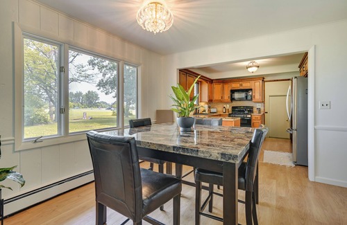 Au Gres House | Stunning Au Gres Retreat w/Grill < 1 Mi to Marina