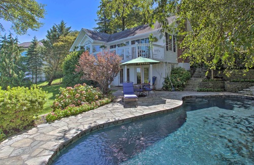 Atlantic Highlands House | Stunning Bayfront Sandy Hook Retreat: Views & Yard