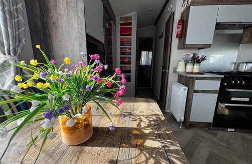 Corton House | Stunning caravan with decking at Azure Seas in Suffolk ref 32055AZ