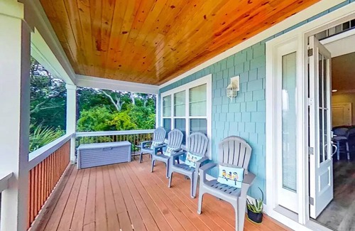 Atlantic Beach House | Stunning Coastal Beauty with Private Pool, Spa, Luxe Theater | Walk to Beach