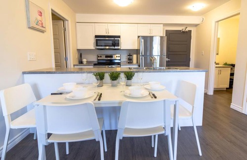 Saint John Apartment | Stunning Condo, Steps from UNB & Hospital, Patio!