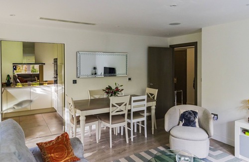 Mortlake Apartment | Stunning contemporary bright and modern spacious one bedroom garden flat