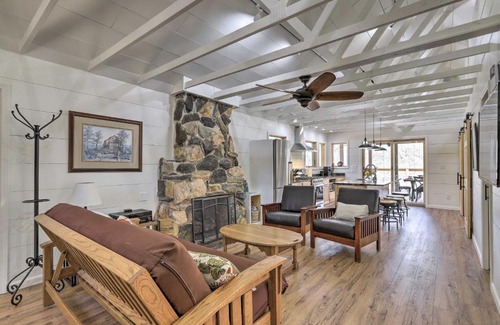 Howard House | Stunning Culloden Cabin with Deck and Creek View!