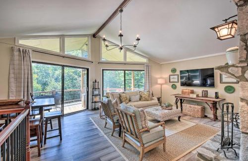Sky Valley House | Stunning Dillard Home with Yard in Sky Valley!