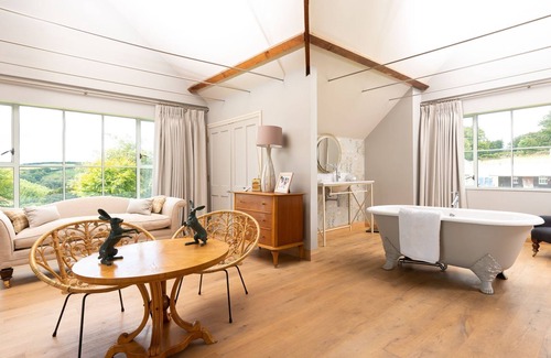 Withypool House | Stunning, dog friendly 7-bedroom house with breath-taking Exmoor views and onsite stabling