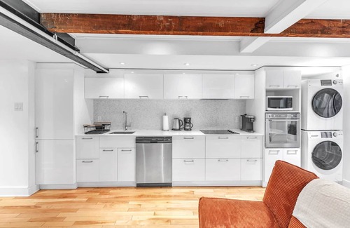 Old Montreal Condo | Stunning Full-Floor Condo in Montreal's Old Port: Two Luxury Apartments combined