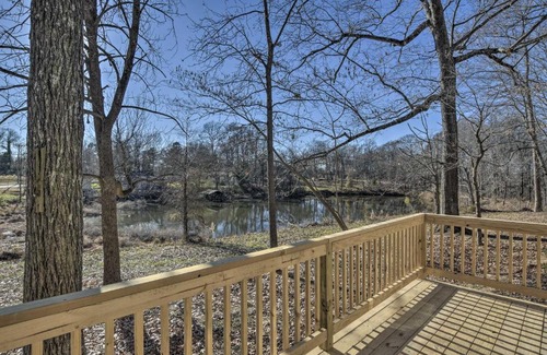 Greensboro House | Stunning Greensboro Home with Deck and Pond View!