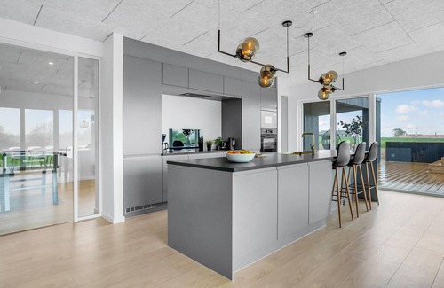 Hvidbjerg Strand House | Stunning home in Børkop with sauna