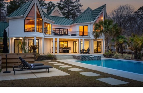 Chapin House | Stunning Home on Lake Murray with pool and hot tub