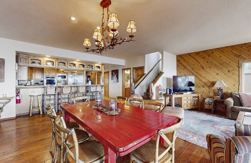 Lake Forest House | Stunning lakefront home with a fireplace, washer/dryer & central AC - dog-friendly