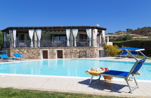 Capo Coda Cavallo Villa | Stunning luxury villa with pool and spacious garden 50 meters to the beach