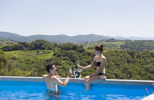 Kozana Villa | Stunning Modern Villa Eva: Panoramic Views, Private Pool, and Tranquil Gardens