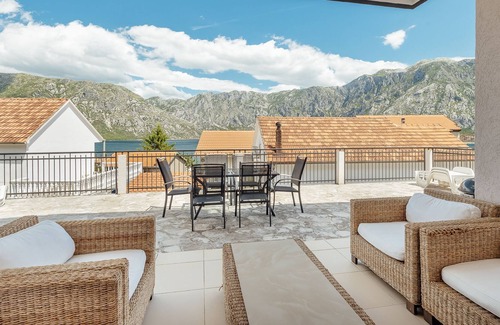 Prcanj Apartment | Stunning Mountain and Sea Views With Pool & Private Terrace in Kotor Bay