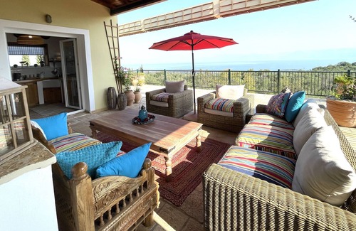 Pelekito Villa | Stunning new villa with an amazing view only a 10 minute drive to Kassiopi