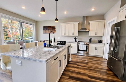 Penn Lake Park House | Stunning Newly Built Lakefront Home!