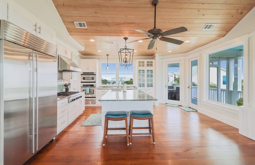 Tybee Island House | Stunning Oceanfront Retreat | Private Pool & Beach Access