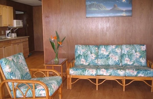 Hauula Apartment | Stunning Oceanfront— Ocean/Sunrise View. Steps to the Beach. AC bedroom