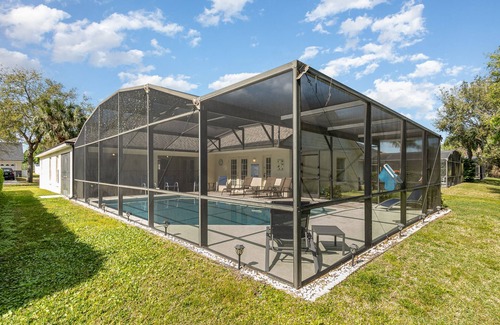 Orange Tree Villa | Stunning Pool Home, close to Attractions - 16306