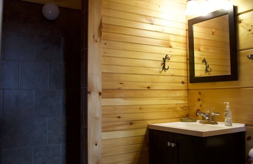 Loraine Cabin | Stunning Private Cabin Getaway with Gorgeous Fireplace near Quincy, Illinois