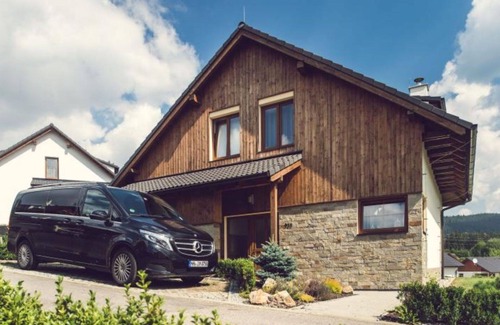 Lipno nad Vltavou House | Stunning private villa for 8 guests with WIFI, TV, terrace and pets allowed