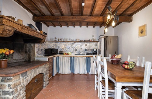 Lucolena Villa | Stunning private villa with private pool, WIFI, TV, patio, panoramic view, close to Greve In Chianti
