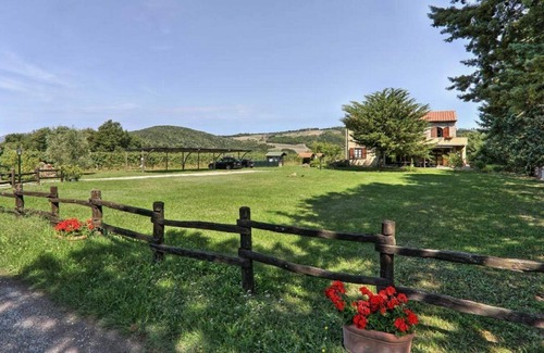 Pomarance Villa | Stunning private villa with WIFI, private pool, TV, terrace, panoramic view and parking