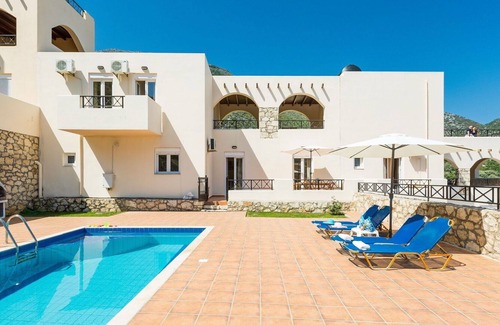 Vlichada Villa | Stunning private villa with WIFI, A/C, private pool, TV, terrace, panoramic view and parking