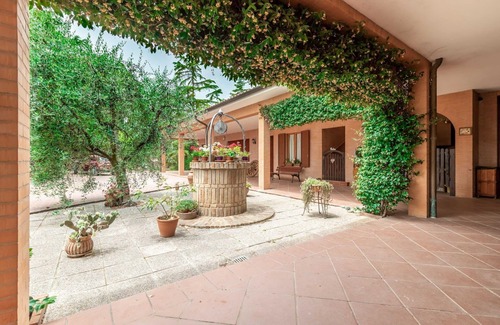 Carassai Villa | Stunning private villa for 8 people with A/C, WIFI, TV, patio and panoramic view