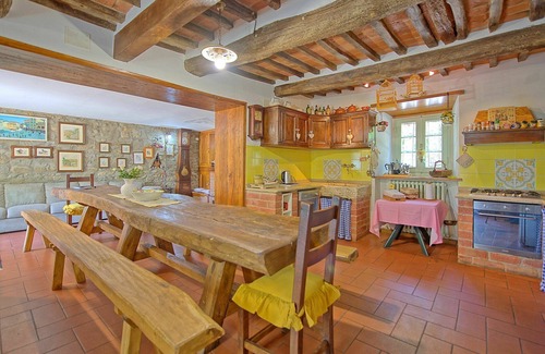 San Pietro a Cegliolo Villa | Stunning private villa with WIFI, private pool, A/C, TV and panoramic view, close to Cortona