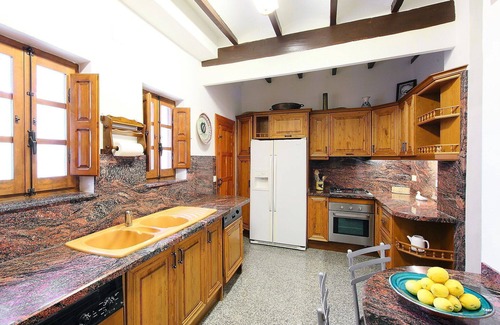 Fustera Villa | Stunning private villa for 10 people with private pool, A/C, WIFI, TV, patio and panoramic view
