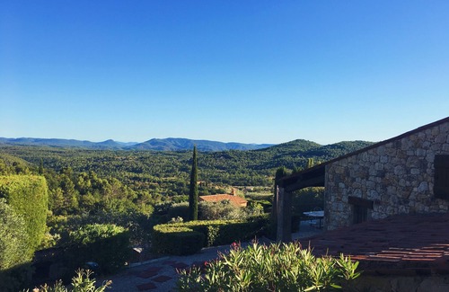 Seillans House | Stunning Provencal Stone House with incredible views, pool and multi-court