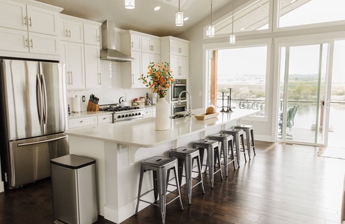 Marsing House | Stunning Riverfront home- River access with Hot Tub & Game Room!
