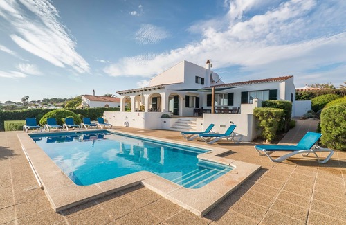 Sant Lluis Villa | Stunning sea views and with pool - Villa Thalassa