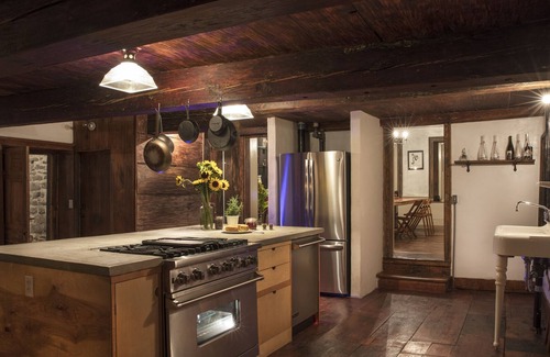 Town of Marbletown Other | Stunning Stone House with seasonable Saltwater Pool+Barrel Sauna