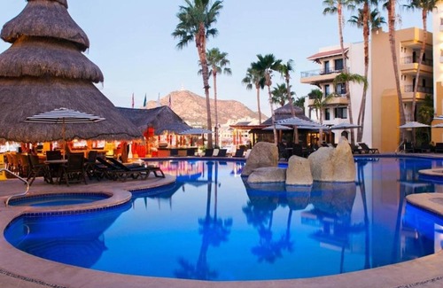 Downtown Cabo San Lucas Apartment | Stunning Studio with view of Marina with Pool