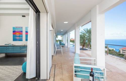 Oyster Pond Villa | Stunning Villa Movina with Gym, Two Pools, and Breathtaking Views of St. Barts