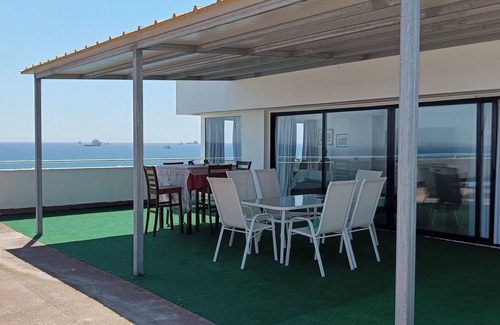 Larnaca Apartment | Stunning Top-Floor Beachfront Apartment