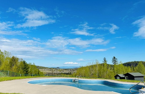 Neebing Cabin | Stunning view of Lake Superior nestled on 61 acres.