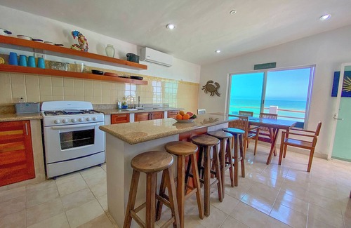 Chuburna Puerto House | Stunning Views 3 BR, 3baths, Beachfront house w/pool