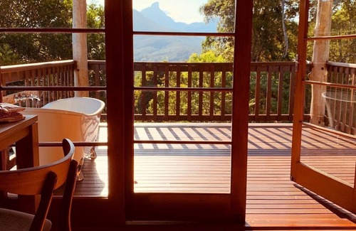 Uki House | Stunning views and total privacy. Summer pool and winter fire.